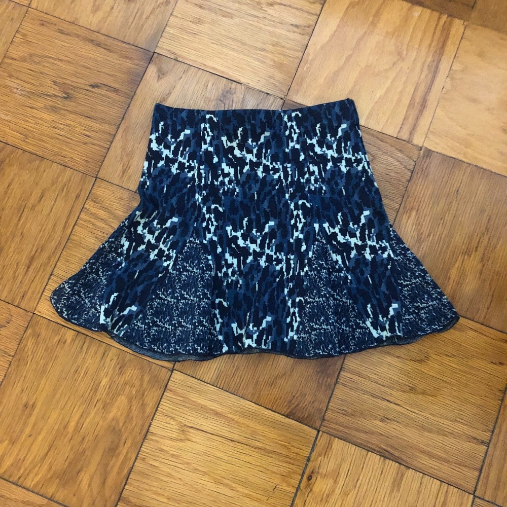 Parker printed mini skirt